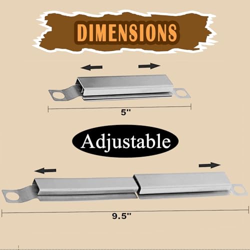 Image of SafBbcue Grill Replacement Parts Kit for Kenmore 4 Burners Gas Grill Parts | 3 Grates+4 Heat Plates+4 Burners+3 Crossover Tubes, for Kenmore 146.23678 /146.23679 /146.23681 Series Grill Parts, Heavy-duty