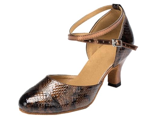 Sandales compensées femme marron talon 6cm chaussure été taille 35.5