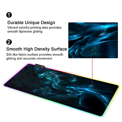 Meffort Inc RGB Gaming Mouse Pad