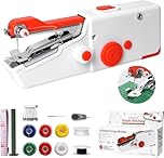 Handheld Sewing Machine, Portable Mini Electric Quick Sew Sewing Machine For Adults, Easy To Use Suitable for Sewing Clothes, DIY, Curtains,Family Travel