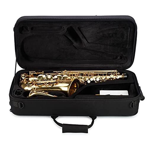 jean paul as-400 alto saxophone - golden brass lacquered
