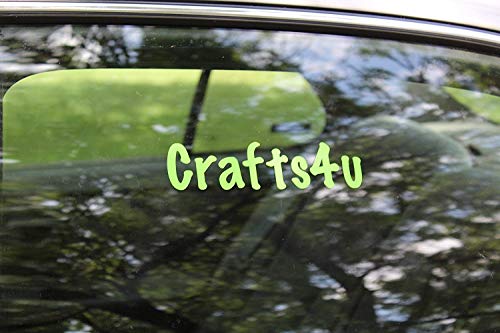 Crafts4U Personalized Custom Name Word Vinyl Decal thumb #6
