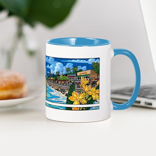 Taza de cerámica CafePress Lahaina Maui 11 oz miniatura 4