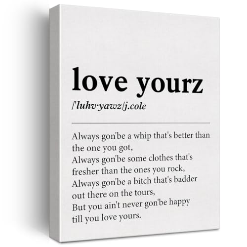 Oqtumes J Cole canvas wall art