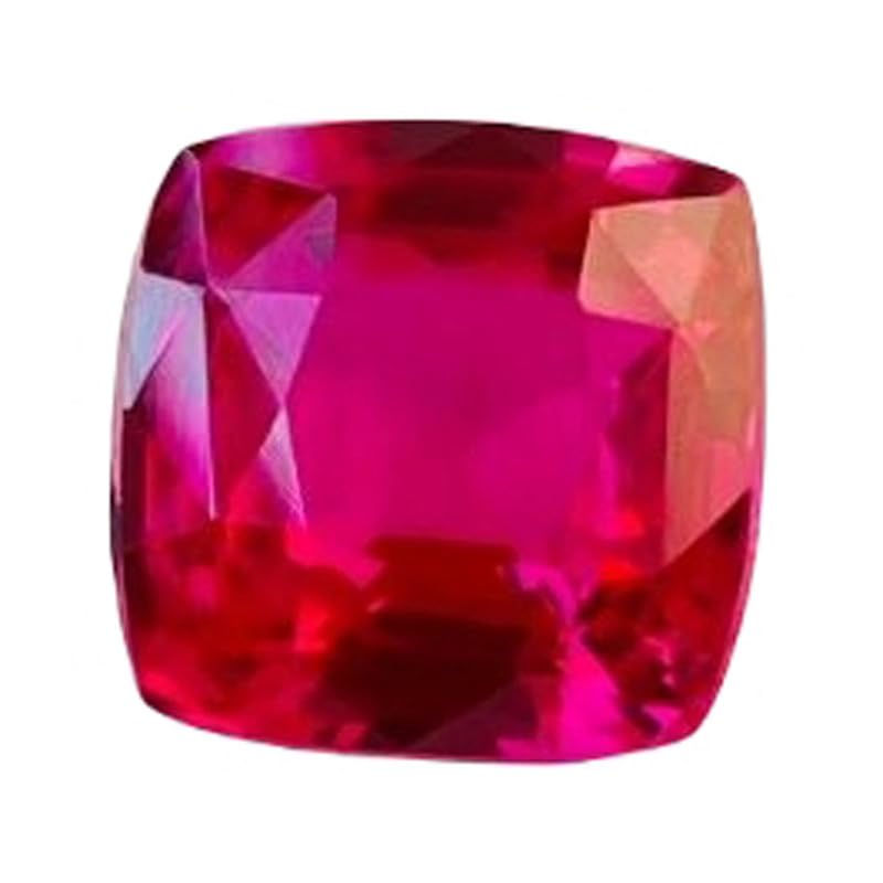 Saphir rose naturel coussin 11mm, une gemme d'exception pour bague haute joaillerie