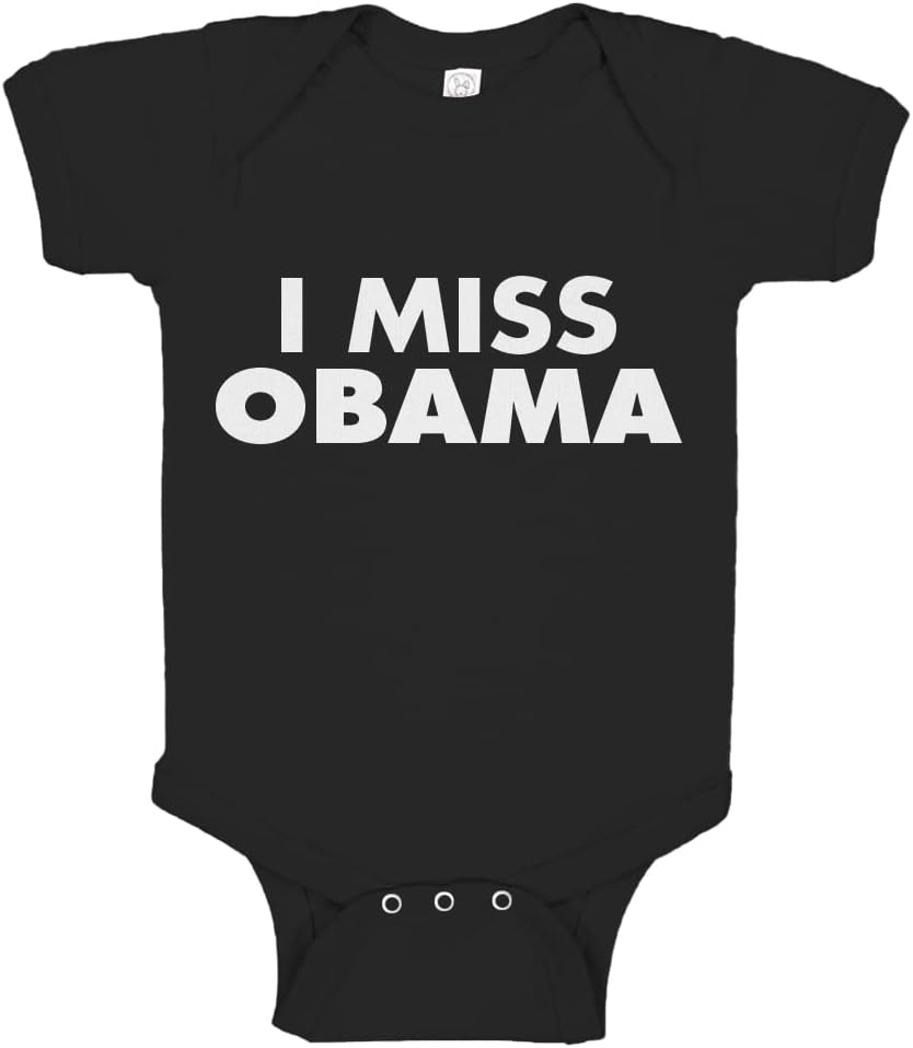 Baby Romper I Miss Obama 100% Cotton Infant Bodysuit