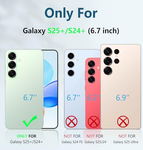 Coque Samsung S24 Plus antichoc robuste béquille étui protection bleu - 2