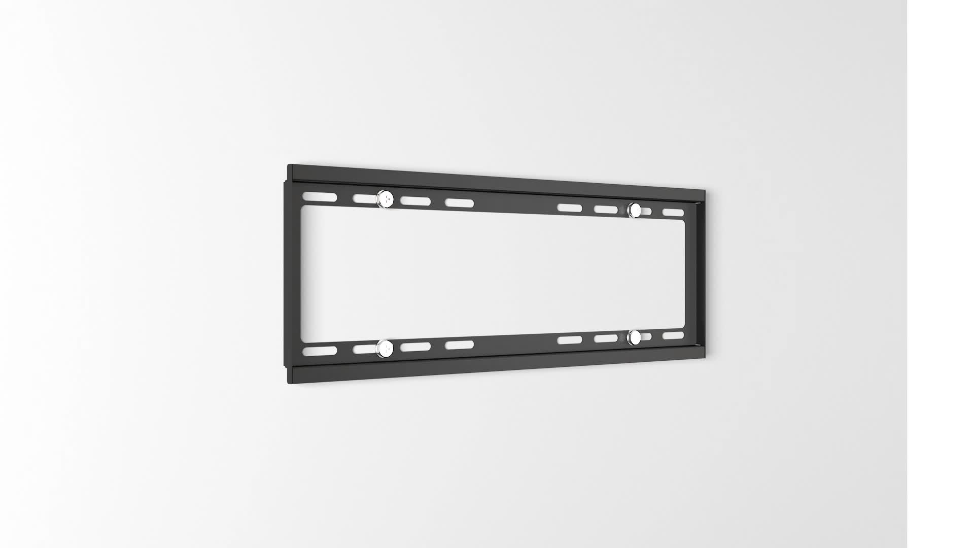 SCHWAIGER -LWH25535 513- TV Wandhalter MOTION 3 für 35 kg Gewicht, neigbar, schwenkbar, drehbar, Schwarz