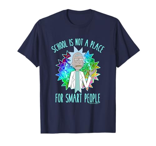 Rick and Morty School Camiseta