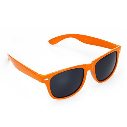 Sonnenbrille Nerdbrille retro Unisex Herren/Damen Sonnenbrille, UV-Schutz 400, Schildpatt Herren Sonnenbrille Spicoli 4 Shades, Tortoise Aussen, One size (24)