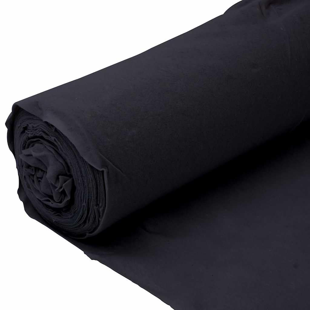Geotextil Fieltro negro 1 x 10 m, 150 g/m², fibra de poliéster, resistente para trabajos de jardinería y drenaje