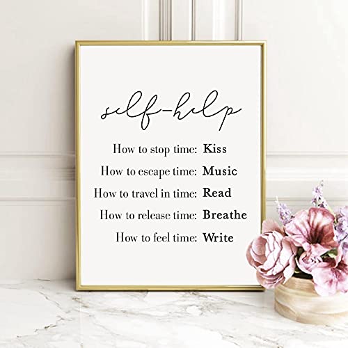 Citation musique affiche art mural moderne pour retrouver la sérénité