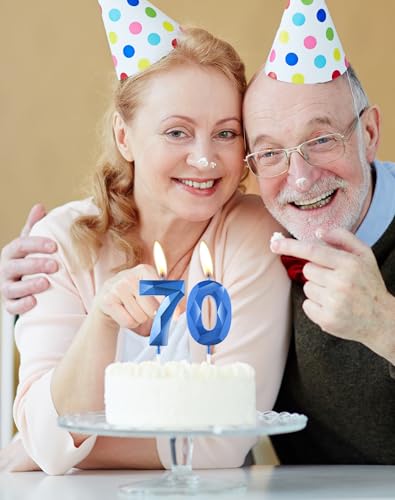 Miniatura 6 de Velas De Cumpleaños Número 11 Azul Real, Vela 3d Número 11 Para Pastel, Decoraciones De Cumpleaños De Niño Y Niña, Decoración De Vela De Zafiro, Decoración De Pastel Azul Para Fiesta De Cumpleaños
