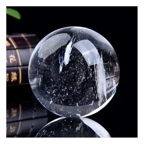 Cuarzo Blanco mineral transparente con soporte para mesa de salón 2