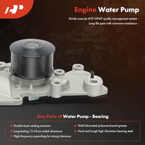 Kit courroie de distribution avec pompe à eau haute durabilité Tucson - 6