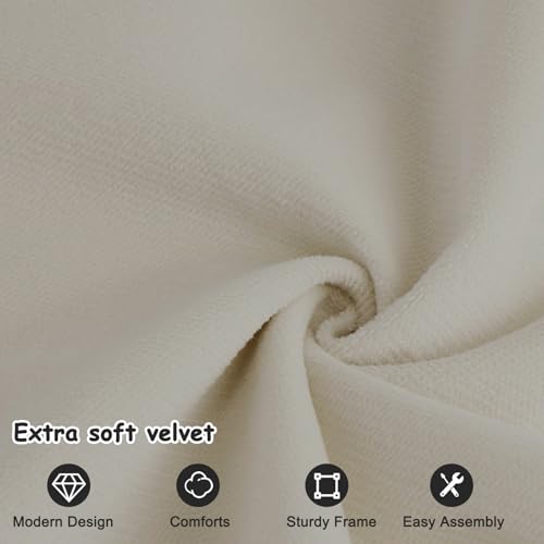 Sillón Barrel Plegable Beige miniatura 7