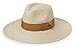 Wallaroo Hat Company Womenâ€™s St Lucia Fedora â€“ UPF 50+, Lightweight, Wide Brim, Adjustable, Travel Friendly, Packable, Designed in Australia, Mixed Beige