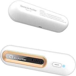 Mini refrigerador desodorante purificador de olores, ambientador M9 de carga USB, purificador de aire, desodorante de ozono para nevera, coche, armario, congelador