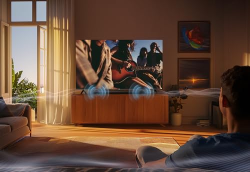 TCL S45HE Soundbar 2.0 Kanal, 100W Heimkino-Lautsprecher, Dolby Atmos, DTS Virtual:X, Sound Expansion, Bluetooth 5.2, HDMI eARC, USB, Optisch, Wandmontage möglich, Eine Fernbedienung