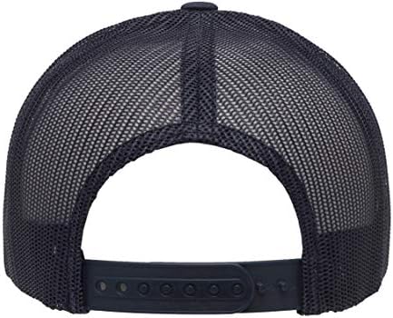 Yupoong YP Classics Retro Trucker Cap, Navy, One Size — view 2