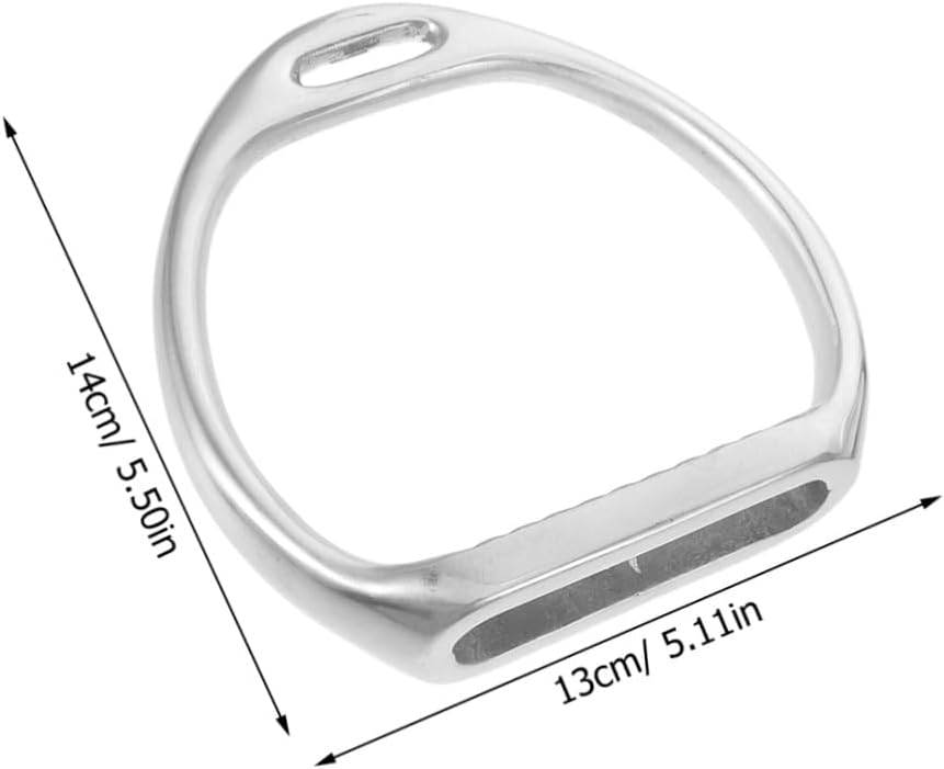 Safety Horse Riding Stirrups for Saddle with Antislip Surfaces and Aluminum Alloy Material, Providing Exceptional Comfort and Fast Climb Support for Equestrian Activities and Daily