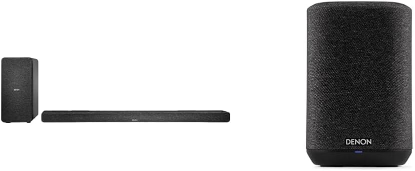 Denon DHT-S517 Sound Bar and Home 150 Wireless Speaker - Thumbnail 2