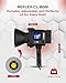 REFLEX CAMERA Professional 80W Handheld LED Photography Light, Portable Studio Video Light, Continuous Lighting for Photography, Handheld LED Spotlight. 3200-5600K 18000lux/1m CRI97 12 Effects + RGB