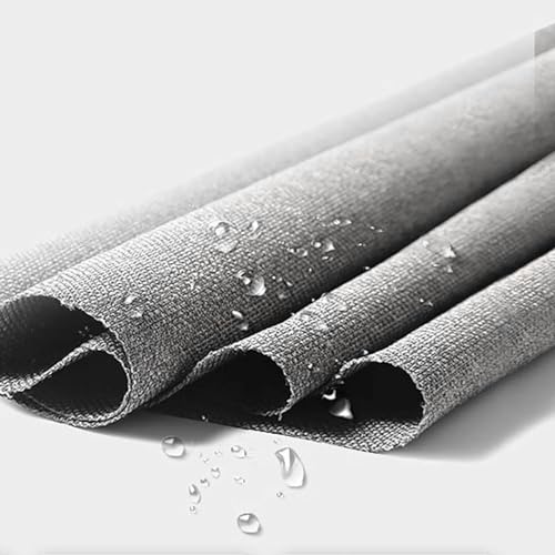 Toile de rechange pour auvent rétractable bâche terrasse gris foncé