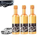 Nettoyant pour convertisseur catalytique 3 bouteilles, nettoyant pour convertisseur catalytique efficace sans démontage pour voiture | brosse de nettoyage