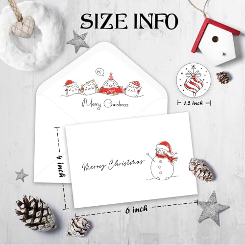 Bgtcards 24CHRISC Christmas Cards - Pack Of 24 thumb #3