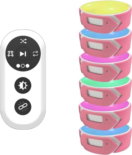 RENJJPBO Reaction Training Light, Agile Reaction Speed Training Equipment, 4 Modes and 4 Light Color, for Physiotherapy, Physical Training and Hand-Eye Coordination Training