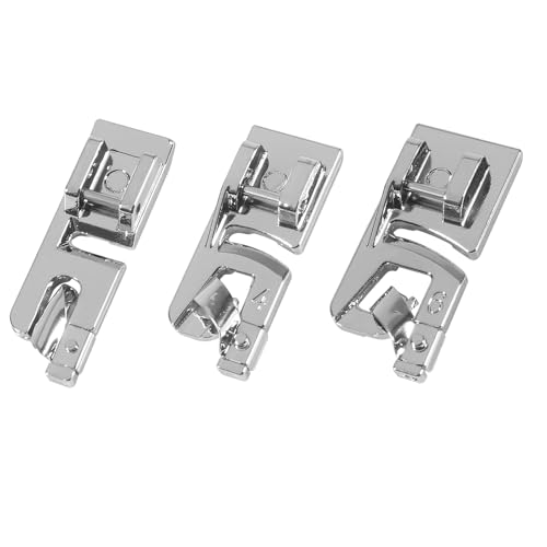 Kit de 3 Pies para Dobladillo para Máquina de Coser miniatura 1