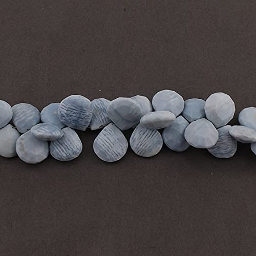 Opale boulder naturelle en perles coeurs de 13 à 17mm LKBEADS