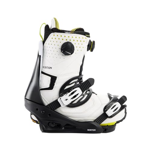 Burton Men's Freestyle Re:Flex Snowboard Bindings (Large (10+), Black)