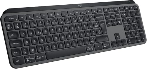 Logitech MX Keys S Kabellos Tastatur - FRA AZERTY – Ansicht 1