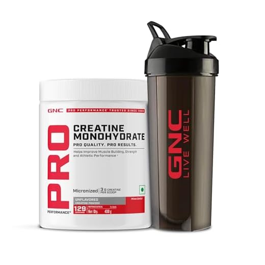 GNC Pro Performance Creatine Monohydrate - 3000mg Creatine Per Scoop | Micronized for Faster Absorption | Boosts Energy, Muscle Volume & Performance | Gluten-Free | Unflavored | 400gm