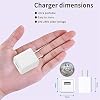 [Certificado Apple MFi] Cargador para iPhone, 2 paquetes de cable Lightning, cables de carga Apple y adaptador de pared USB rápido para viajes, compatible con iPhone 14/13/12/11 Pro/11/X/XS MAX/XR/8/7/6s/6 Plus/AirPods 4