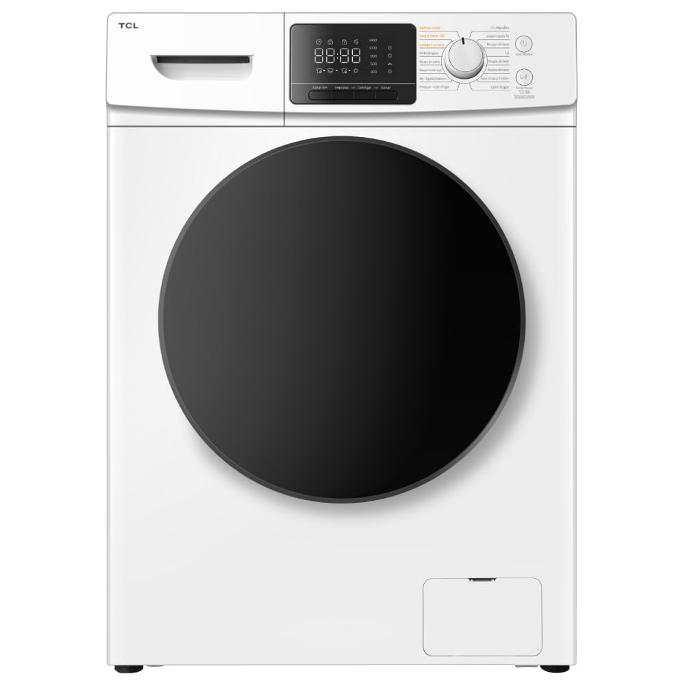 Lava e Seca TCL 11Kg / 7Kg Branca Inverter com lavagem a seco 110V C311WDW1