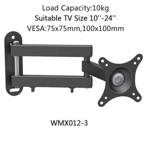 Support mural universel réglable VELORE écran LCD LED 14 32 pouces orientable - 5