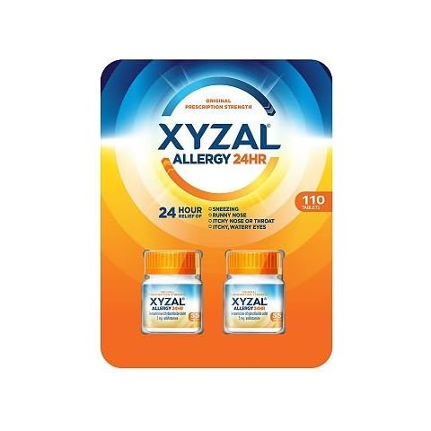 Xyzal Allergy 24 Hour 110 ct. (Pack of 3) A1 Cover
