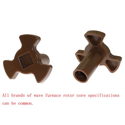 ToToT 2pcs Microwave Oven Rotary Core Coupling Tripod Bracket Accessories 2.4cm Microwave Oven Turntable Coupler - Thumbnail 2