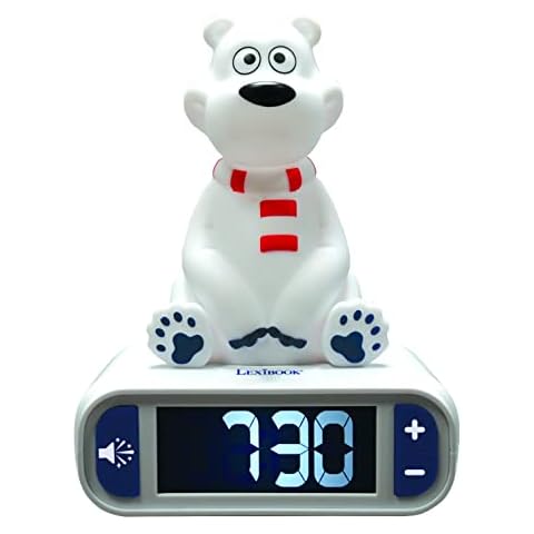 Despertador LEXIBOOK diseño Oso Polar Cover