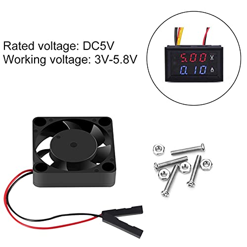 ALMOCN Raspberry Pi DC Brushless Cooling Fan - 3.3V/5V Heatsink Cooler, 30x30x7mm for Pi 4, 3B+, 3B, 2, B+ - Image 3