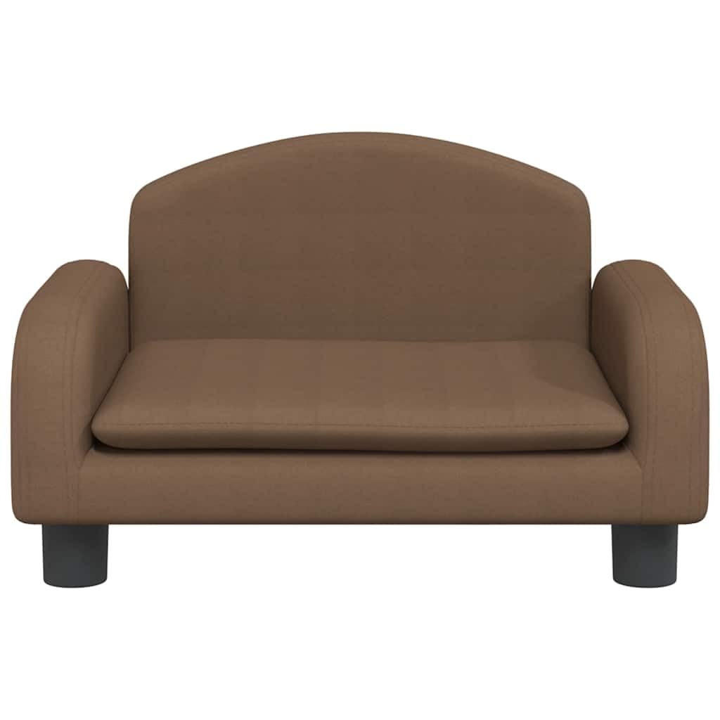 Canapé pour Chien Tomostar 50x40x30 cm Tissu Marron