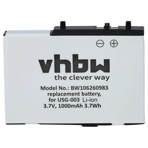 vhbw Akku kompatibel mit Nintendo DS Lite Spielekonsole (900mAh, 3,7V, Li-Ion)