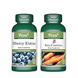 Vorst Bilberry Extract 8000mg 90 Capsules Beta-Carotene 1.5 mg (5000 IU) Vitamin A 90 Capsules | Sup