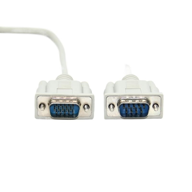 9-pin to 15-pin DB9 Revolution to VGA Male 15-pin to Serial Cable 232 to VGA Cable 1.300cm
