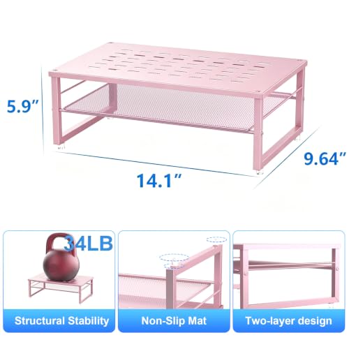 Image of gianotter 2-Tier Metal Monitor Stand Riser