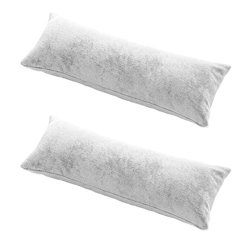 lasenersm 2 Pieces Long Watch Display Pillow Velvet Watch Pillow Bracelet Jewelry Displays Pillow Bracelet Pillows Jewelry Displays Flannel Holder Cushions, Gray