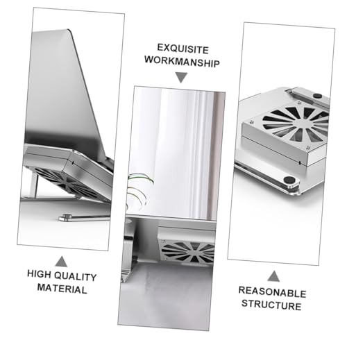 Base para portátil Mikikit aluminio con ventilador LED miniatura 7